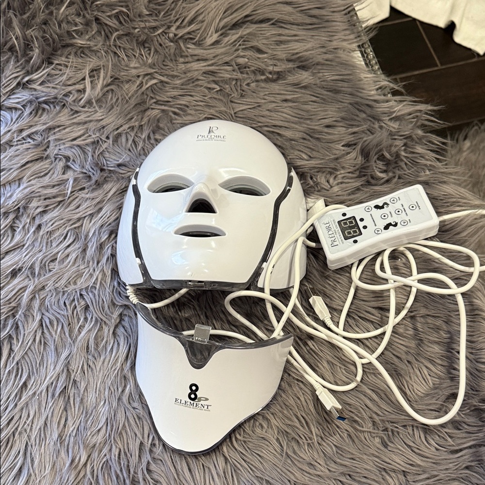 Predire White LED Face Mask - Picture 2 of 2